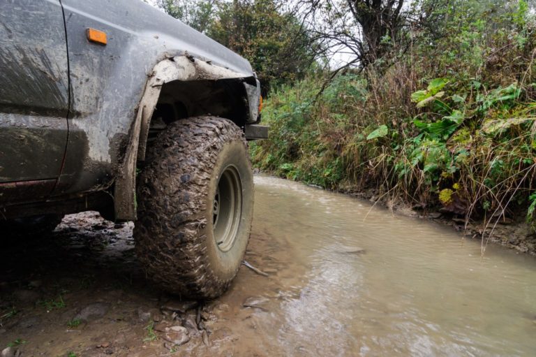 Off road driving